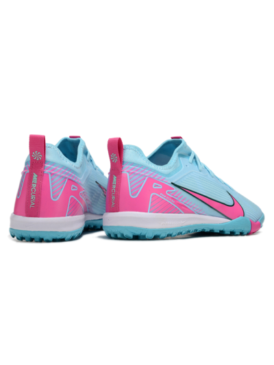 Unisex Nike Air Zoom Mercurial Vapor 16 Pro TF Football Shoes - Jade/Pink/White