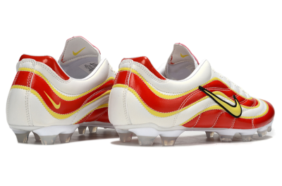 Men's Nike Mercurial Vapor R9 FG Football Boots - White/Red/Yellow