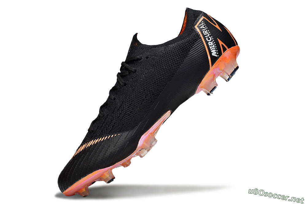 Men's Nike Mercurial Vapor 12 Elite FG Football Boots - Black/White/Gold 5