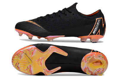 Men's Nike Mercurial Vapor 12 Elite FG Football Boots - Black/White/Gold