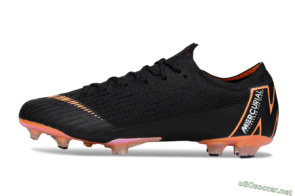 Men's Nike Mercurial Vapor 12 Elite FG Football Boots - Black/White/Gold 0