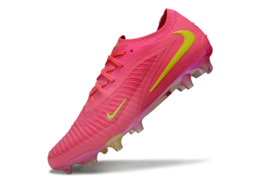 Men's Nike Phantom 6 Low Elite FG Football Boots - Pink/Yellow/Gold