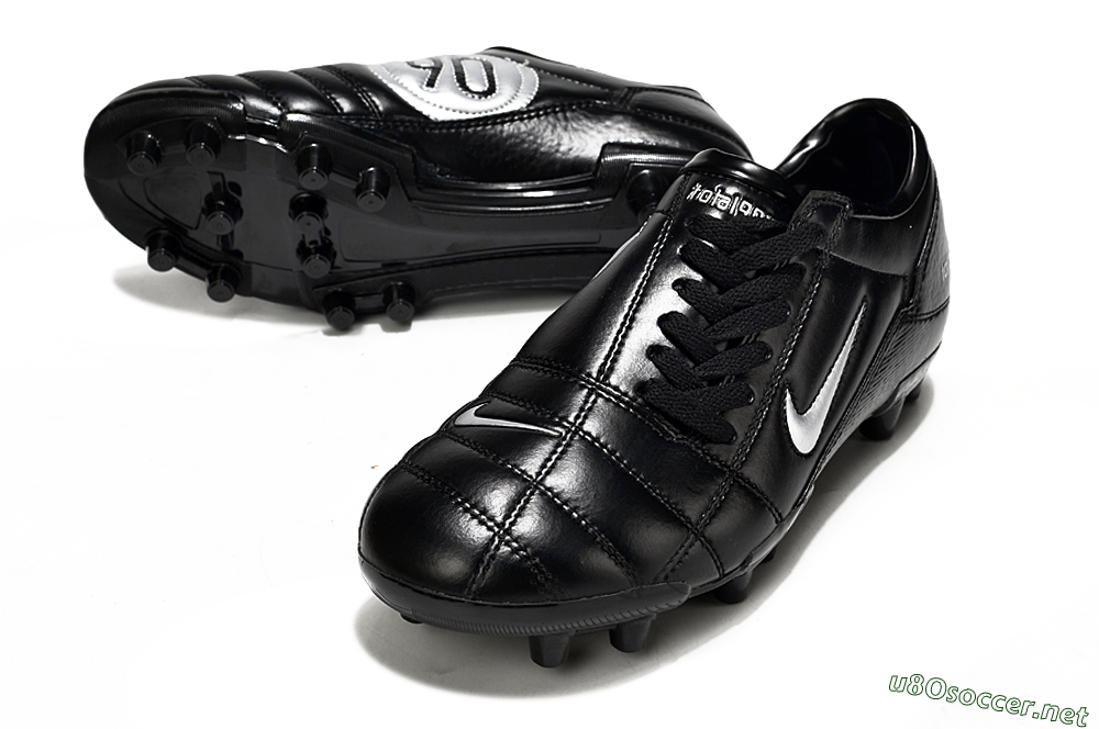 Men's Nike Total 90 III FG Football Boots - Black/Silver 3