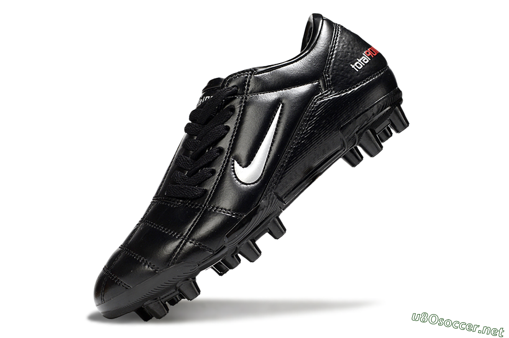 Men's Nike Total 90 III FG Football Boots - Black/Silver 5