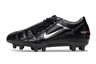 Men's Nike Total 90 III FG Football Boots - Black/Silver