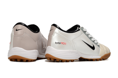 Unisex Nike Total 90 III TF Football Shoes - Silver/Beige/Grey