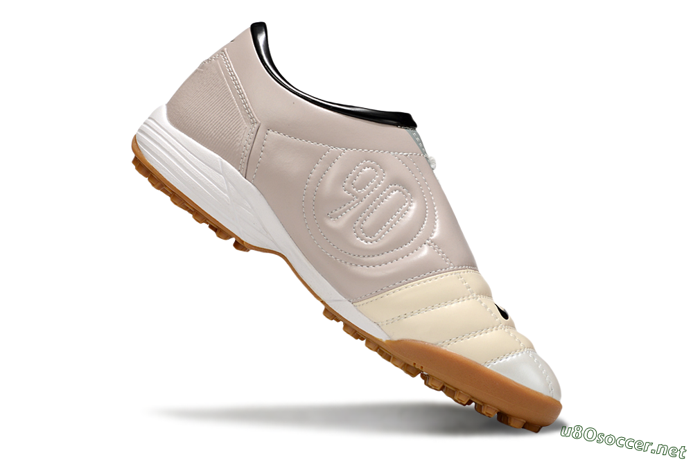 Unisex Nike Total 90 III TF Football Shoes - Silver/Beige/Grey 4