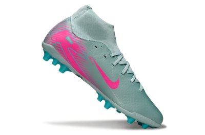Men's Nike Air Zoom Mercurial Superfly 10 Academy AG Football Boots - Jade/Pink