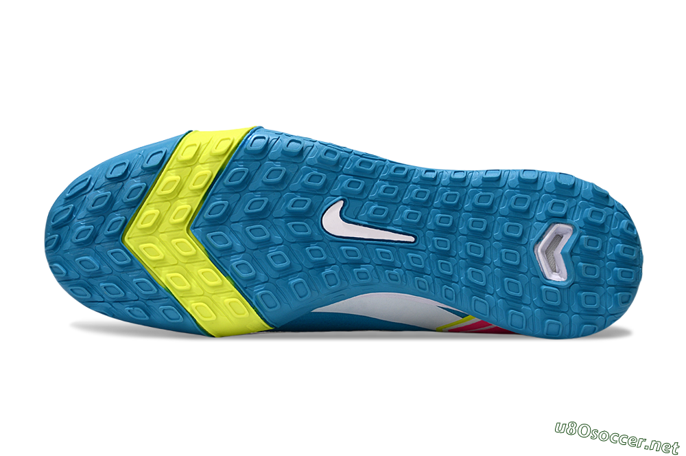 Unisex Nike Air Zoom Mercurial Superfly 10 Elite TF Football Shoes - Jade/Yellow/White 6