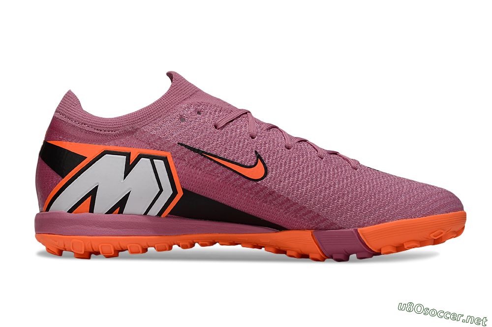 Unisex Nike Air Zoom Mercurial Vapor 16 Elite TF Football Shoes - Red/Orange/Black 7