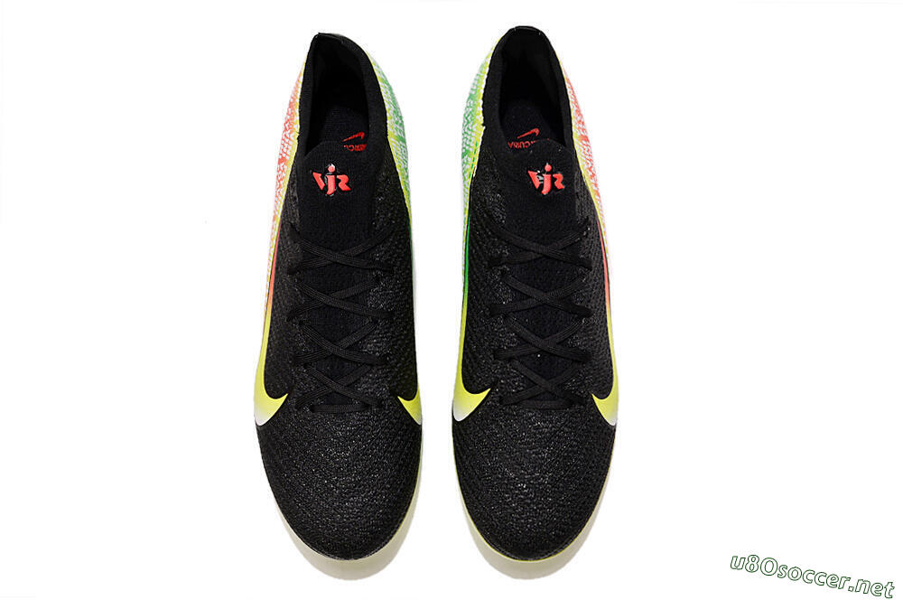 Unisex Nike Air Zoom Mercurial Vapor 16 Elite FG Football Boots - White/Red/Yellow 4