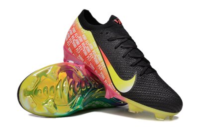 Unisex Nike Air Zoom Mercurial Vapor 16 Elite FG Football Boots - White/Red/Yellow