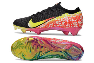 Unisex Nike Air Zoom Mercurial Vapor 16 Elite FG Football Boots - White/Red/Yellow