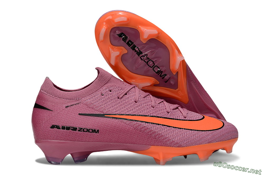 Unisex Nike Air Zoom Mercurial Vapor 16 Elite FG Football Boots - Red/Orange/Black 2