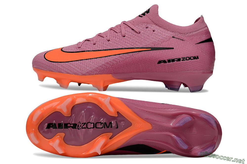 Unisex Nike Air Zoom Mercurial Vapor 16 Elite FG Football Boots - Red/Orange/Black 1