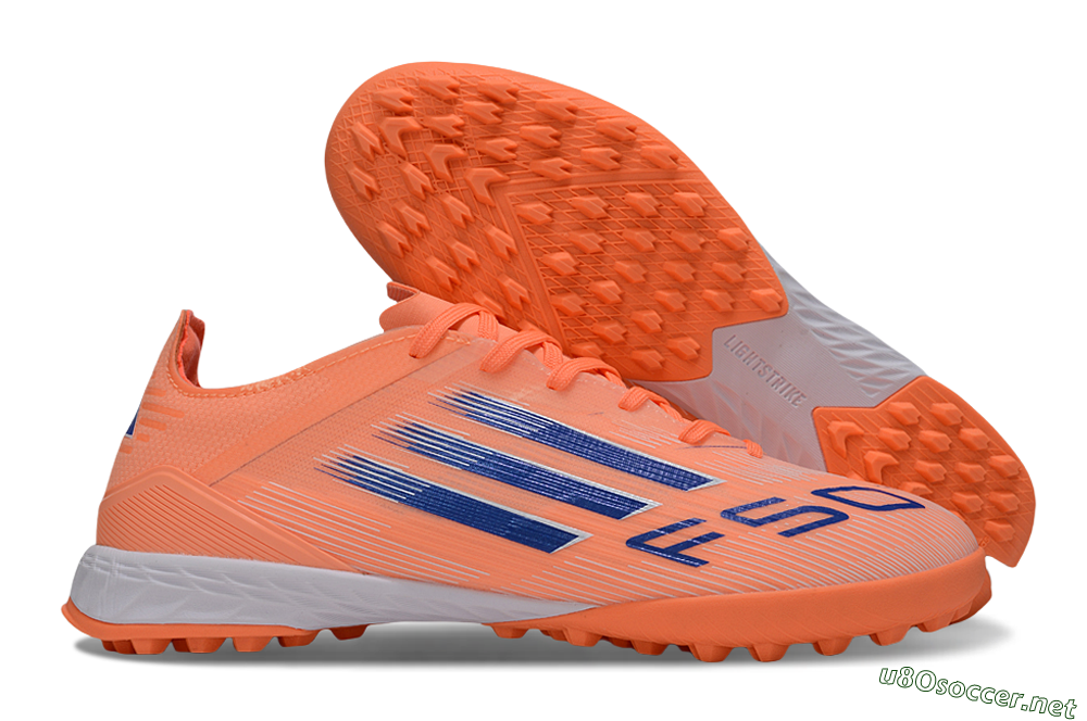 Men's Adidas F50 Elite TF Football Shoes - Red/Blue/White 2