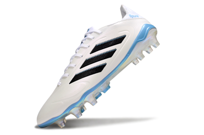 Men's Adidas Copa Pure 3 Elite FG Football Boots - Beige/Black/Blue