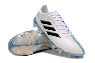 Men's Adidas Copa Pure 3 Elite FG Football Boots - Beige/Black/Blue