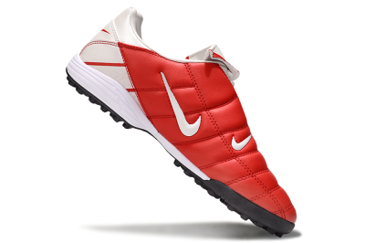 Men's Nike Total 90 III TF Football Shoes - White/Red/Black