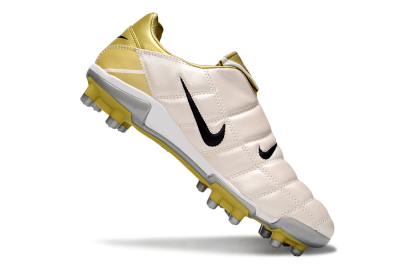 Men's Nike Total 90 III FG Football Boots - Gold/Beige/Black