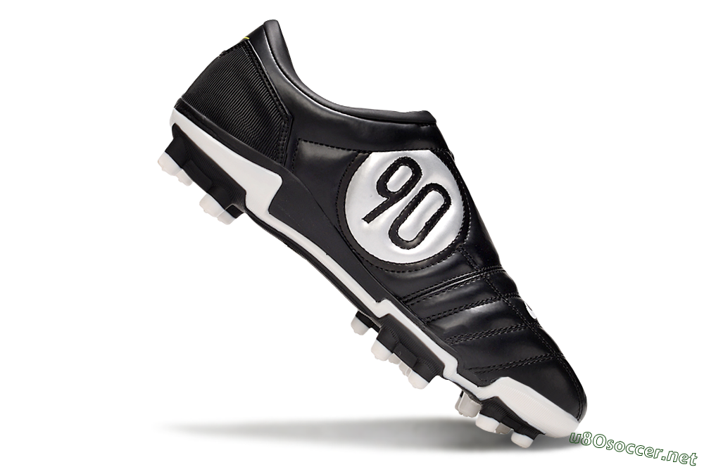 Men's Nike Air Zoom Total 90 III FG Football Boots - Black/White/Yellow 5