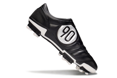 Men's Nike Air Zoom Total 90 III FG Football Boots - Black/White/Yellow