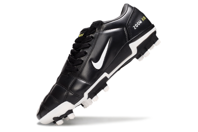 Men's Nike Air Zoom Total 90 III FG Football Boots - Black/White/Yellow