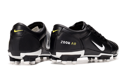 Men's Nike Air Zoom Total 90 III FG Football Boots - Black/White/Yellow