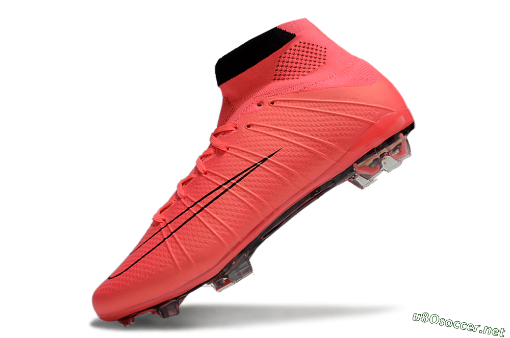 Men's Nike Mercurial Superfly 4 Elite FG Football Boots - Red/Black 5
