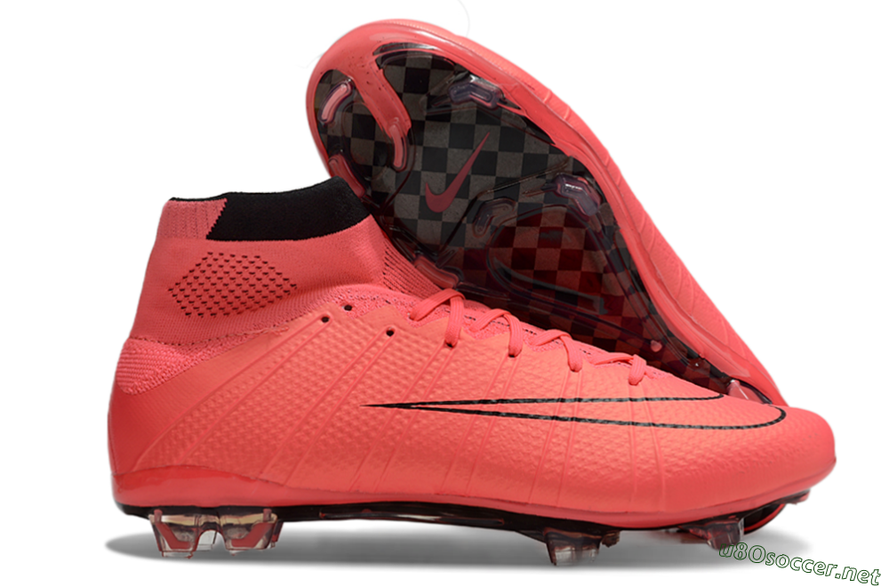 Men's Nike Mercurial Superfly 4 Elite FG Football Boots - Red/Black 2