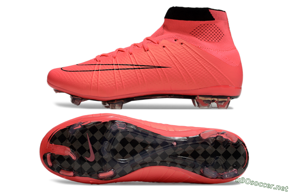 Men's Nike Mercurial Superfly 4 Elite FG Football Boots - Red/Black 1