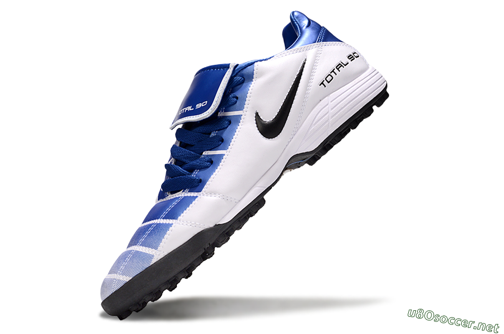 Men's Nike Total 90 III TF Football Shoes - Blue/White/Black 6