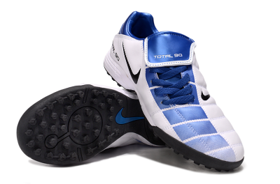 Men's Nike Total 90 III TF Football Shoes - Blue/White/Black