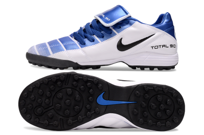 Men's Nike Total 90 III TF Football Shoes - Blue/White/Black