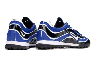 Men's Nike Mercurial R9 TF Football Shoes - Black/Blue/White