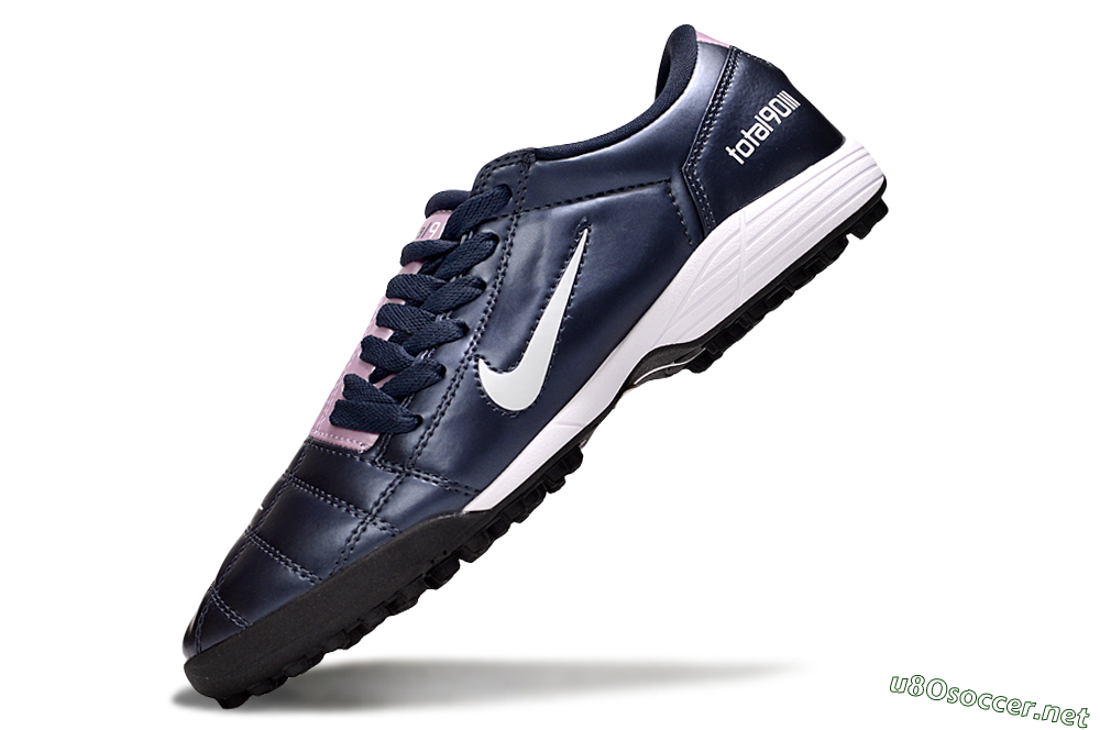 Men's Nike Total 90 III TF Football Shoes - Blue/Pink/White 6