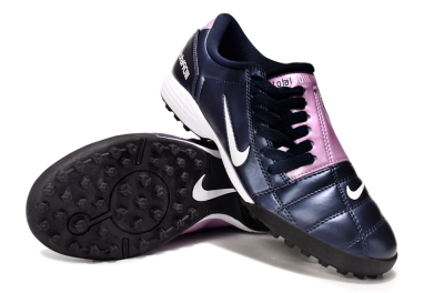 Men's Nike Total 90 III TF Football Shoes - Blue/Pink/White