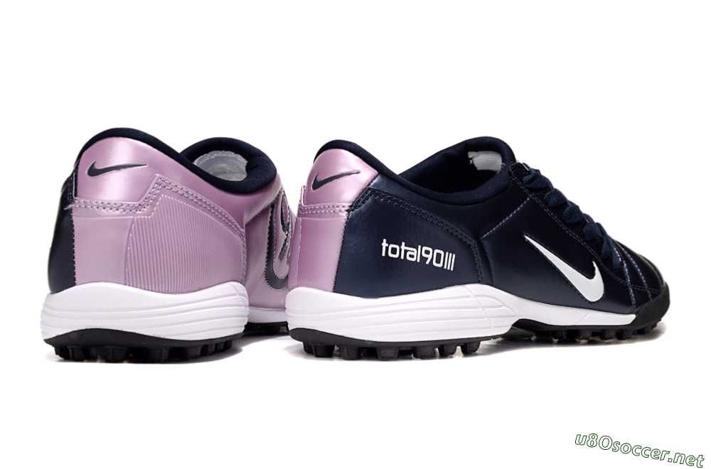 Men's Nike Total 90 III TF Football Shoes - Blue/Pink/White 7