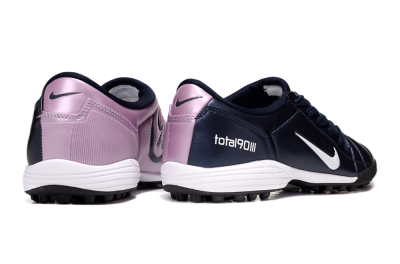 Men's Nike Total 90 III TF Football Shoes - Blue/Pink/White