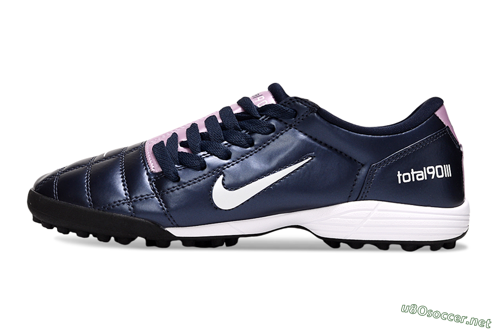 Men's Nike Total 90 III TF Football Shoes - Blue/Pink/White 0