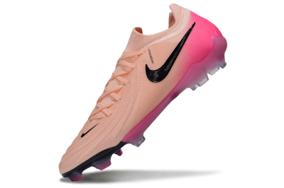 Unisex Nike Phantom GX 2 Elite FG Football Boots - Pink/Black