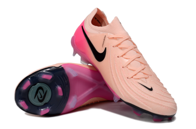 Unisex Nike Phantom GX 2 Elite FG Football Boots - Pink/Black
