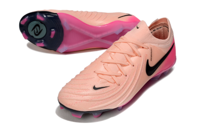 Unisex Nike Phantom GX 2 Elite FG Football Boots - Pink/Black