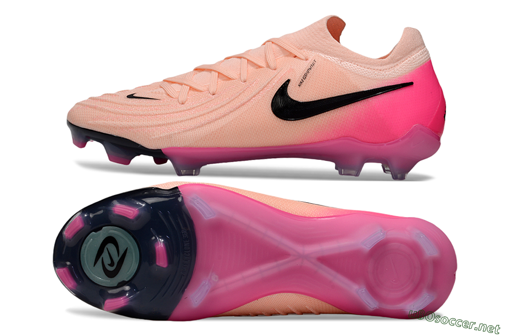 Unisex Nike Phantom GX 2 Elite FG Football Boots - Pink/Black 1
