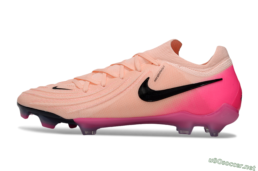 Unisex Nike Phantom GX 2 Elite FG Football Boots - Pink/Black 0