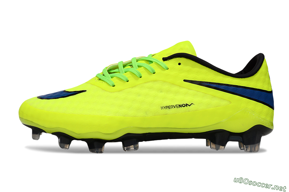 Unisex Nike Hypervenom Phantom FG Football Boots - Yellow/Black/Blue 0