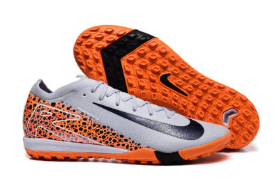 Men's Nike Air Zoom Mercurial Vapor 16 Elite TF Football Shoes - Grey/White/Leopard