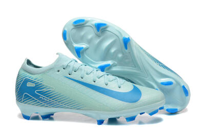 Men's Nike Air Zoom Mercurial Vapor 16 Elite FG Football Boots - Jade/White/Blue