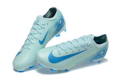 Men's Nike Air Zoom Mercurial Vapor 16 Elite FG Football Boots - Jade/White/Blue
