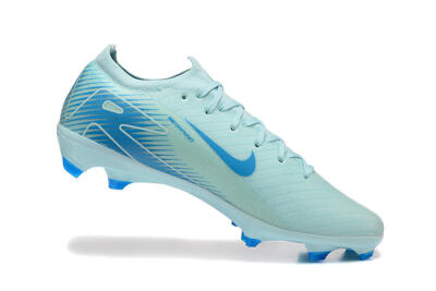 Men's Nike Air Zoom Mercurial Vapor 16 Elite FG Football Boots - Jade/White/Blue